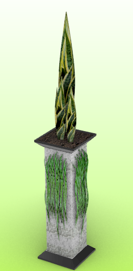 Coluna vegetal BRIXX